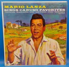 Mario Lanza LP &quot;Sings Caruso Favorites&quot; BX5 - £3.09 GBP