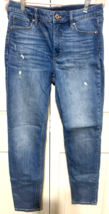White House Black Market Size 4 Skinny Ankle Womens Blue Jeans - $274.54 MXN