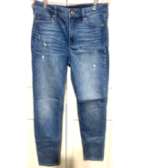 White House Black Market Size 4 Skinny Ankle Womens Blue Jeans - $274.54 MXN