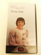Quilt in a Day Scrap Quilt with Eleanor Burns VHS Video Cassette Brand New  - $19.99