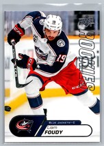 2020-21 Upper Deck NHL Star Rookie Card #5 Liam Foudy RC Blue Jackets - $0.98