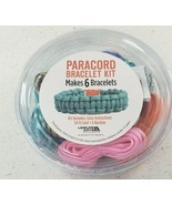 Paracord Bracelet Kit Makes 6 Bracelets Craft Girls Boys 46909 - $19.96 CAD