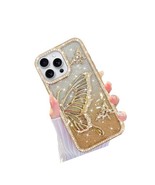 LSL for iPhone 16 Pro Max Case Cute 3D Butterfly Pattern Design Military... - $58.86