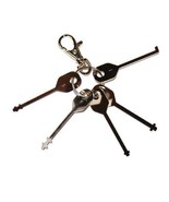 United Defense Warded Key Set Universal Padlock Key Set Free Ship! - $220.69 MXN