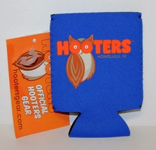 Blue Hooters Beer Koozie Can Cooler Coozie - Honolulu , HI - New with Tag! - £7.07 GBP