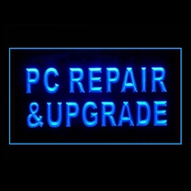 130017B PC Repair & Upgrade Recovery Computer Display Accessible LED Light Sign - $21.99