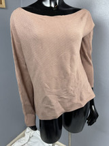 New Treasure &amp; Bond Brown Ribbed Boatneck Pullover Sweater XL Nwt Nordstom - £14.34 GBP