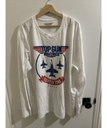 MENS XL Top Gun Maverick Long Sleeve Shirt Official Merch - $282.54 MXN