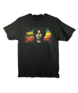 2006 Bob Marley Zion Rootswear T-shirt - Size Medium Black - $9.85