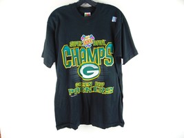 Fruit Of The Loom Black GB Packers XXXl Super Bowl T Shirt L - $24.74
