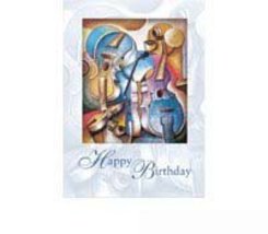 BuyGifts Violin Birthday Card - Christian Theme for Musicians - £1.99 GBP