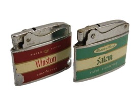 Winston &amp; Salem Automatic Lighters, Crown/Coronet Vintage, Made in Japan... - $24.45