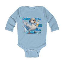 Baby Still Be On The Milky Long Sleeve Baby Bodysuit | Mom Baby Shower G... - £21.59 GBP+