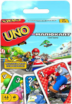 Mattel Games UNO Mario Kart Card Game with 112 Cards &amp; Instructions - $9.74