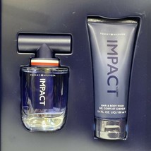 Tommy Hilfiger IMPACT Box Set 1.7oz 50ml EDT Spray + 3.4oz Body Hair Wash FreeSh - £35.00 GBP