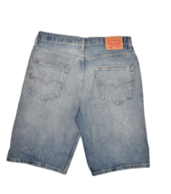 Levis 569 Shorts Mens 34 Baggy Loose Fit Jeans Relaxed Medium Wash Denim... - £19.34 GBP