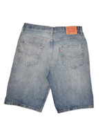 Levis 569 Shorts Mens 34 Baggy Loose Fit Jeans Relaxed Medium Wash Denim... - $25.01