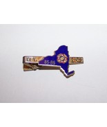 1985-86 VINTAGE VFW VETERANS FOREIGN WARS TIE CLASP BAR EW YORK NY ON TH... - £4.63 GBP