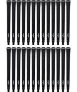 Majek Tour Pro Soft Black Standard Size LOGO Golf Grips (26 PACK) - $68.69 CAD