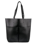 Neiman Marcus Large Handbag/Tote/Shoulder Bag Black - $49.98