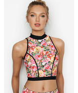 NWT Victoria&#39;s Secret x Mary Katrantzou Floral Sports Bra Crop Top Choos... - $837.85 MXN