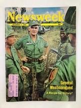 VTG Newsweek Magazine December 5 1966 General William Westmoreland - £11.12 GBP
