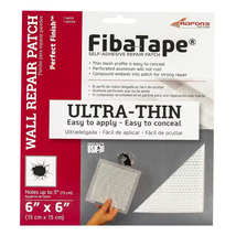 Fibatape Perfect Finish 6 In. X 6 In. Self-Adhesive Wall Repair Patch - £17.64 GBP