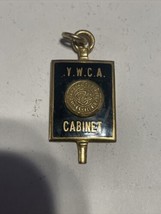 VINTAGE 1953 Y.W.C.A. Cabinet Pendant - Black Enamel. - £7.89 GBP