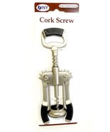 Deluxe Winged Cork Screw Pearl Nickel Finish  Brand New Top Quality  - £6.98 GBP
