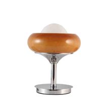 interoknack Vintage Table Lamp, Murano Cream Style Egg Tart Bedside La... - $199.00
