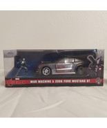 Jada Toys Marvel Avengers War Machine And 2006 Ford Mustang GT 1:32 Diec... - £10.59 GBP