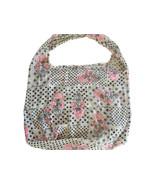 Free People Shoulder Tote Bag Lightweight Stars Floral Polka Dot Design ... - £11.62 GBP