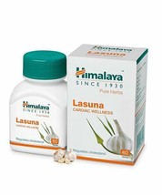 Himalaya Herbals, Lasuna, Garlic 60 Tablets, Free Ship - $10.77