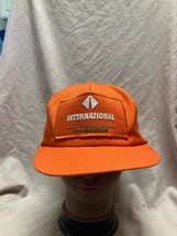 Vintage International From Navistar Vintage Orange Trucker Hat Patch - $19.80