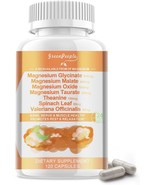 Magnesium Complex 500mg with Oxide, Malate, Taurate &amp; Oxide - High Absor... - $25.69