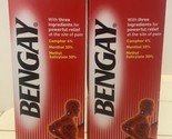 2 Bengay Ultra Strength Pain Relief Topical Analgesic Cream 4 oz Each Box - $18.23