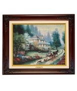 Thomas Kinkade &quot;Sunday at Apple Creek&quot; Framed Lithograph Print on Canvas... - £155.49 GBP