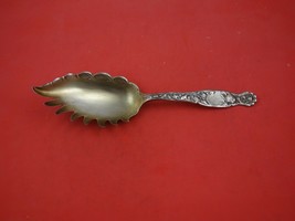 Heraldic by Whiting Sterling Silver Macaroni Server GW 9 7/8&quot; Vintage Fl... - £785.49 GBP