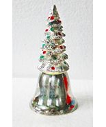 Madison Avenue Making Spirits Bright Tree Bell Silverplated 1998 in Box - £7.95 GBP