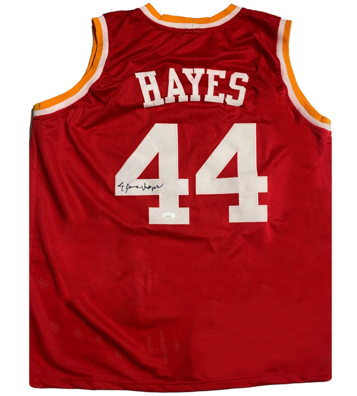Elvin Hayes of the Rockets Autographed #44 BIG E Custom Jersey JSA Witne... - $99.00