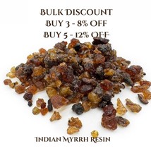 Indian Myrrh Resin  (50g - 1.76oz) - 100% Natural Organic Gum Resin Incense - Ar - $50.00