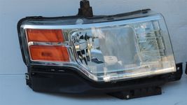09-12 Ford Flex Halogen Headlight Lamp Lamps Set L&R - POLISHED image 2