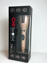 CHI Spin N Curl Special Edition 1&quot; Rotating Curling Iron - Rose Gold $99... - £27.51 GBP