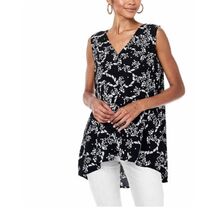 Fever Ladies' Sleeveless Tunic, Black Mystic MEDIUM - $6.93