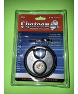 Round Disc LOCK Padlock 2 Keyed Alike keys Stainless Steel 2 (2 3/4&quot;) 5-Pin - €3,45 EUR