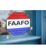 This house is protected by FAAFO - Bubble-free stickers - £7.08 GBP+