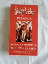 Nebraska Cornhuskers Football VHS 1995 Husker Video Nebraska vs Michigan State - £3.54 GBP