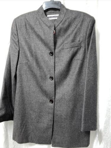 Primary image for Amanda Smith Women's Blazer Gray Wool Size 12