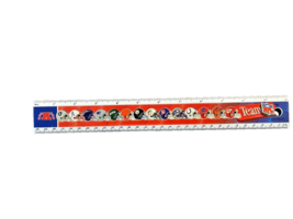 Ruler NFL National Football League 12 inch w Helmets by Empire Berol Vintage - £9.49 GBP