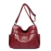 Soft Leather Women Handbags and Purses Multi-pocket Design Ladies Should... - £40.11 GBP